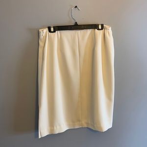 Ivory dress skirt size 14w